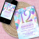 Search for rainbow colours invitations For her