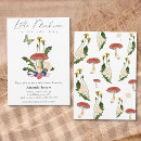 Search for mushroom baby shower invitations Forest