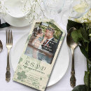 Search for four leaf clover invitations Minimalist