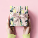 Search for pink lemon wrapping paper Modern