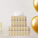Search for teddy bear birthday wrapping paper Beary first birthday