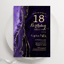 Search for purple invitations Watercolor