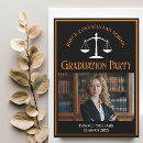 Search for black and orange graduation invitations University