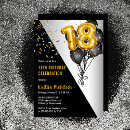 Search for eighteen birthday invitations 18 years