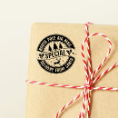 Search for north pole delivery rubber stamps Santa