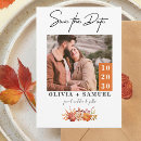 Search for harvest save the dates Floral