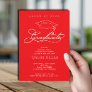 Search for red tassel graduation invitations Elegant
