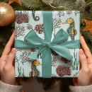 Search for seahorse wrapping paper Tropical