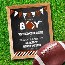 Search for football baby shower posters Touchdown