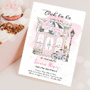 Search for paris tea party invitations French patisserie
