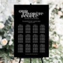 Search for retro wedding seating charts 12 tables