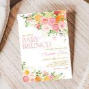 Search for brunch baby shower invitations Citrus