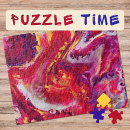 Search for bright colourful art puzzles Yellow