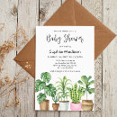 Search for potted plant invitations Boho