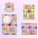 Search for happy birthday cake wrapping paper Colourful