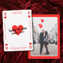 Search for king and queen of hearts invitations Red