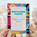 Search for pink and turquoise wedding invitations Bright