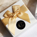 Search for gold moon stickers Black and gold