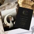 Search for moon wedding invitations Mystical
