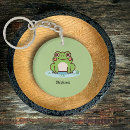 Search for cartoon frog key rings Adorable