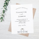 Search for swan wedding invitations Minimalist
