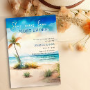 Search for ocean bridal shower invitations Coastal