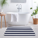 Search for navy and white stripes bath mats Modern