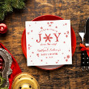 Search for red glitter christmas napkins Elegant