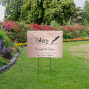 Search for business outdoor signs Rose gold
