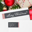 Search for red stripe return address labels Script