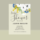 Search for anemone bridal shower invitations White