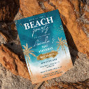 Search for tropical anniversary party invitations Ocean