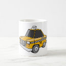 Search for yellow taxi mugs Car