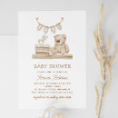 Search for pastel baby shower invitations Teddy bear