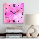 Search for purple galaxy clocks Watercolor