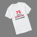 Search for funny 75th birthday for tshirts For him