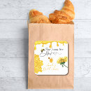Search for honey square stickers Bride to bee