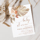Search for desert baby shower invitations Pampas grass