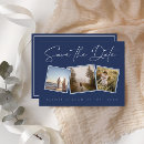 Search for nautical wedding save the dates Navy blue and white
