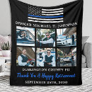 Search for police blankets Thin blue line