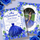 Search for royal blue quinceanera invitations 15 years old