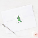 Search for cartoon martian stickers Alien