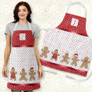 Search for gingerbread men aprons For her
