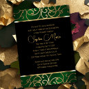 Search for filigree invitations Gold