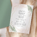 Search for blush and mint wedding invitations Gold