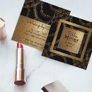 Search for bronze and black business cards Hair stylist