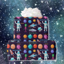 Search for spaceship wrapping paper Birthday