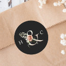 Search for green and black stickers Initials