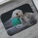 Search for cute otter bath mats Animal