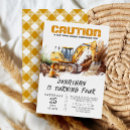 Search for under construction birthday invitations Boy